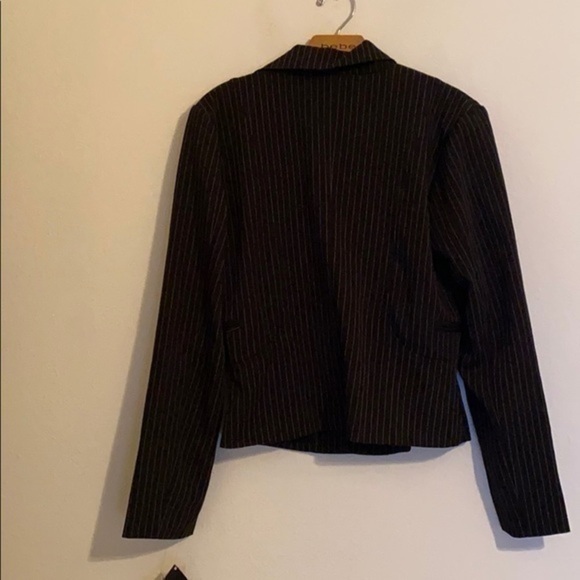 RAMPAGE CLOTHING BLACK & WHITE BLAZER SIZE MEDIUM - Picture 5 of 5